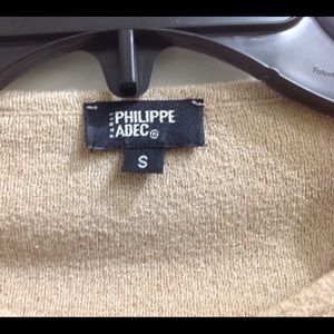 Philippe Adec Sweaters - Philippe Adec Tan Sweater Philippe Adec Sweaters - Philippe Adec Tan Sweater